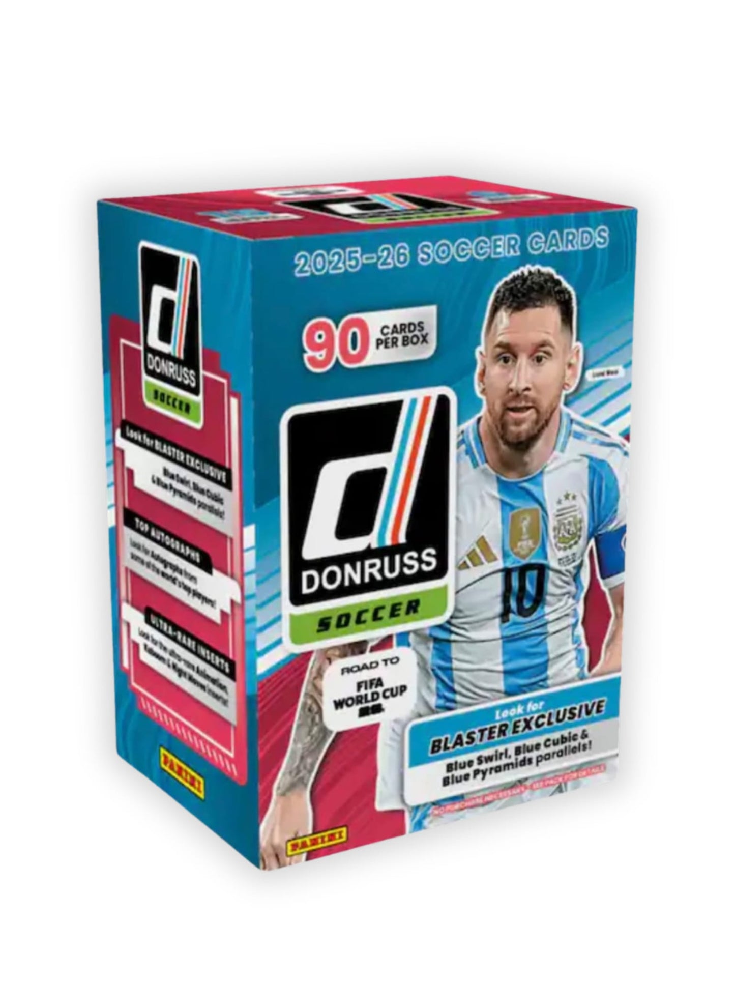 25-26 Panini Donruss FIFA Road to the World Cup Blaster Box | World Cup Trading Cards Ireland Lionel Messi