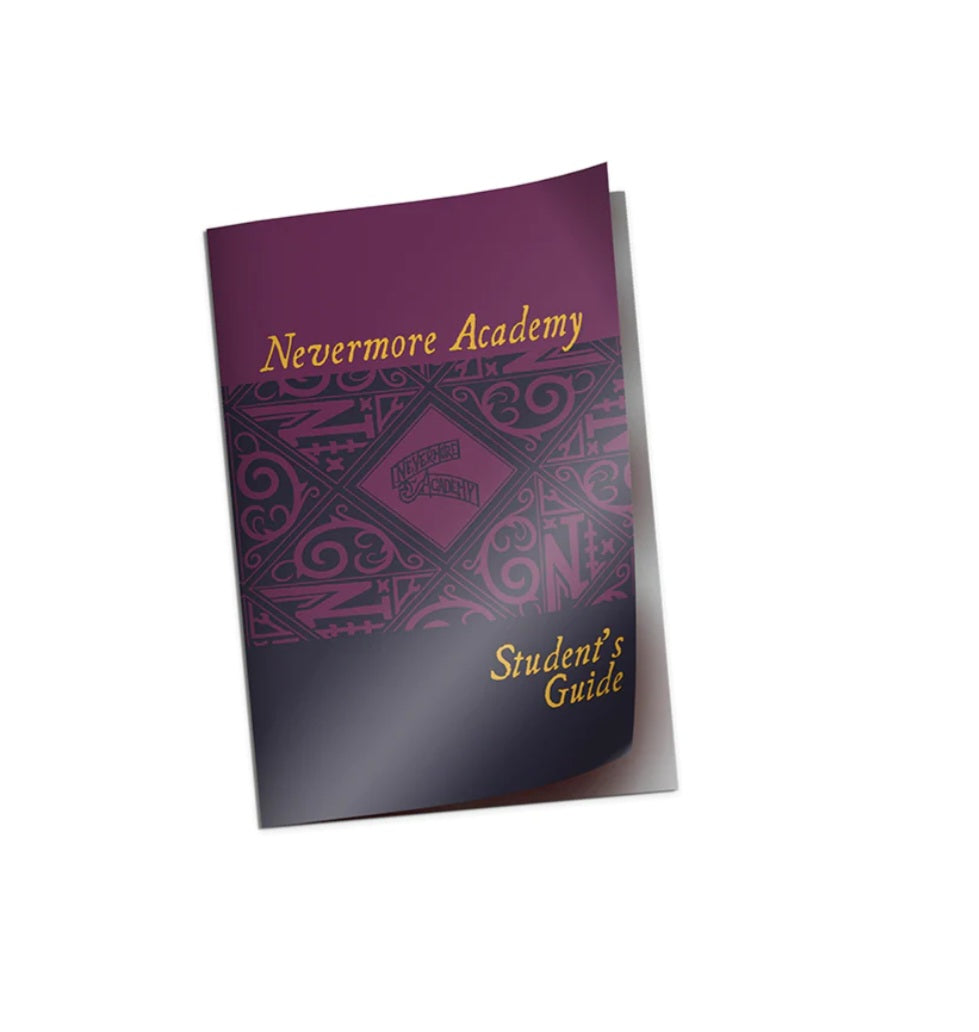 Wednesday Nevermore Academy Welcome Kit