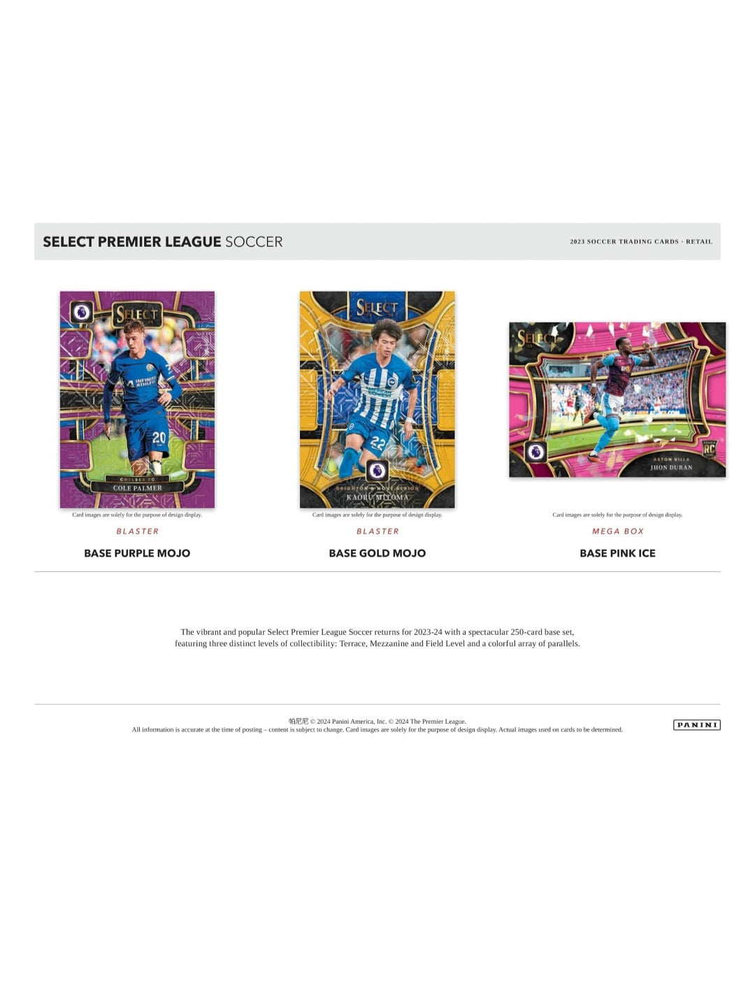 23-24 Panini Select Premier League Mega Box
