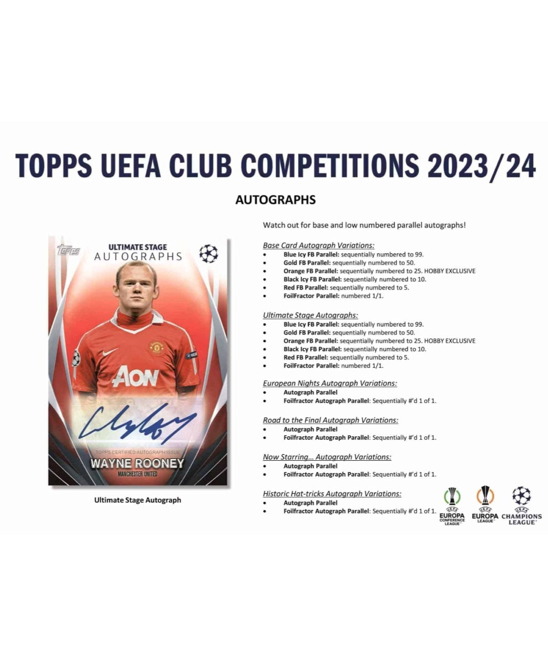 23-24 Topps Uefa Club Competitions Hobby Box