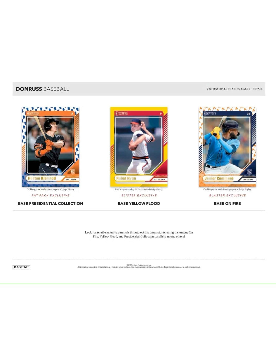 2024 Panini Donruss Baseball Blaster
