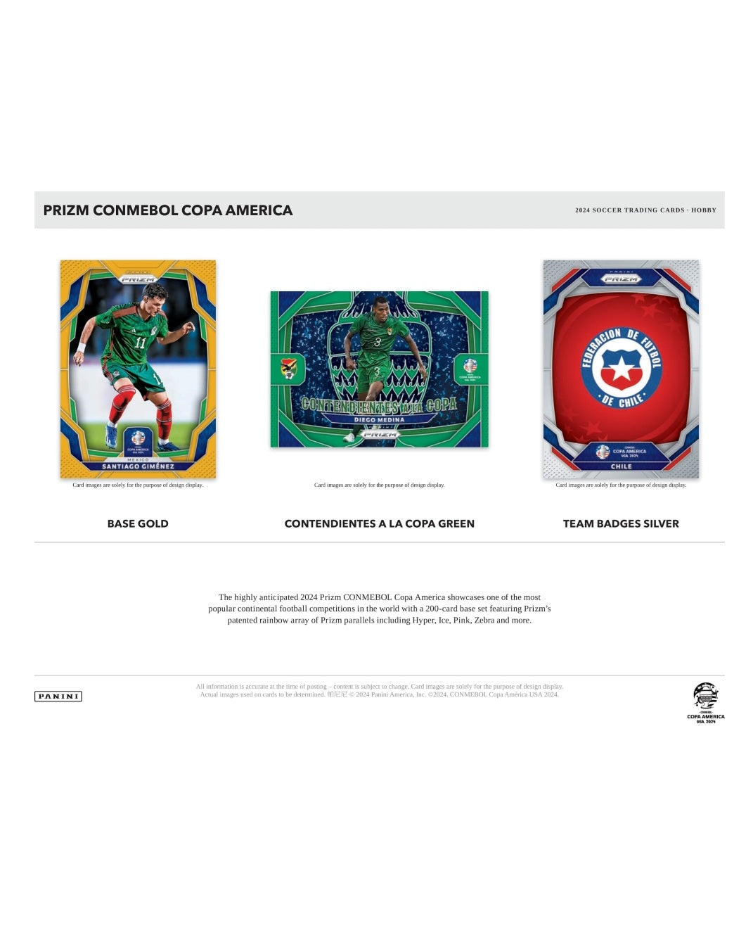 23-24 Panini Prizm Copa America Hobby Box