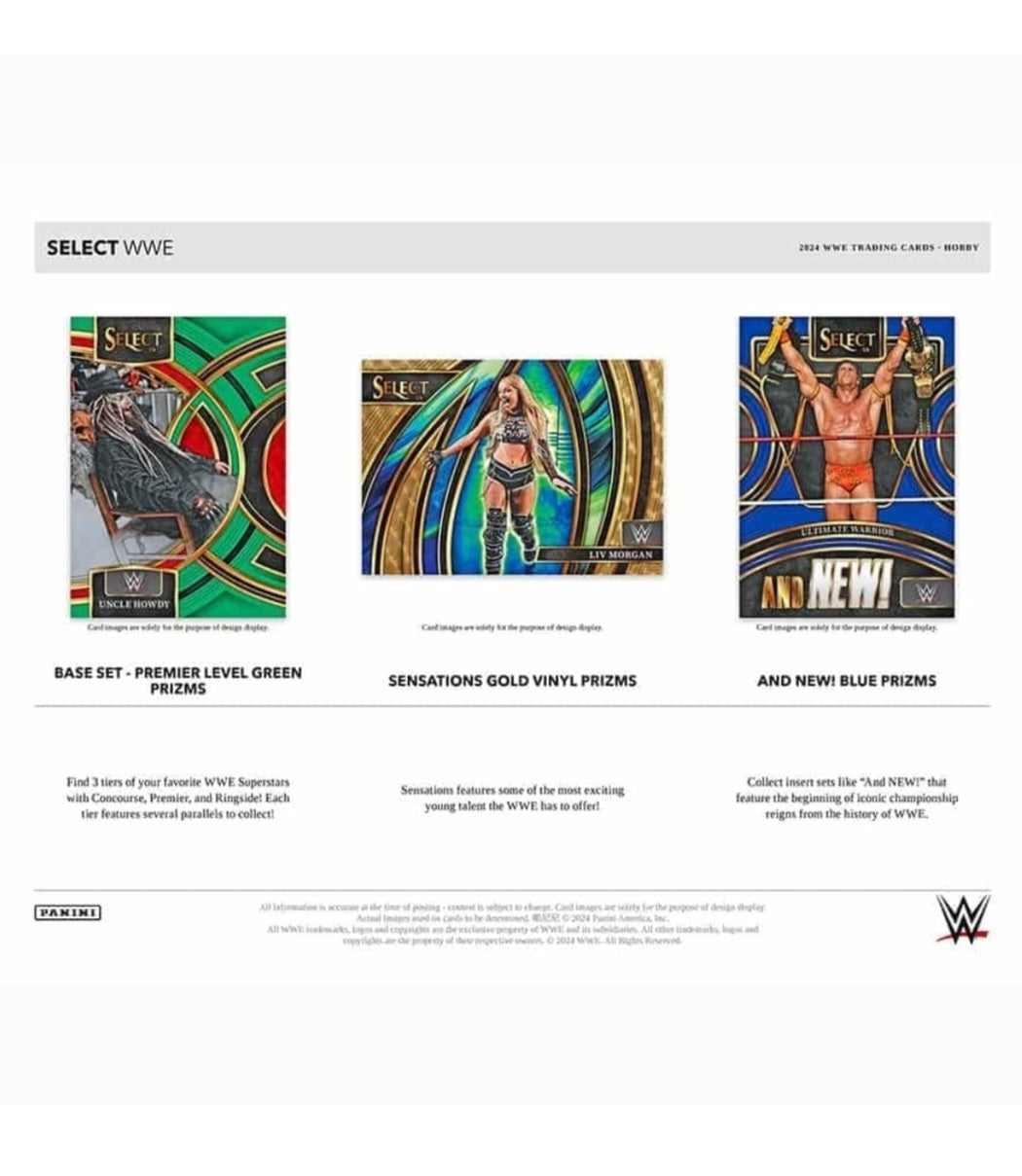 2024 Panini Select WWE Wrestling Hobby Box