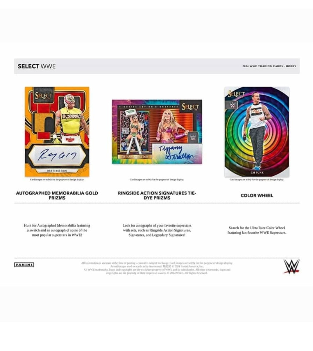 2024 Panini Select WWE Wrestling Hobby Box