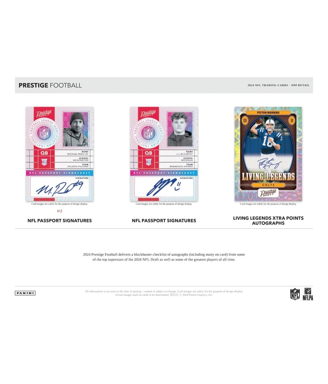 2024 Panini Prestige NFL Football Blaster Box