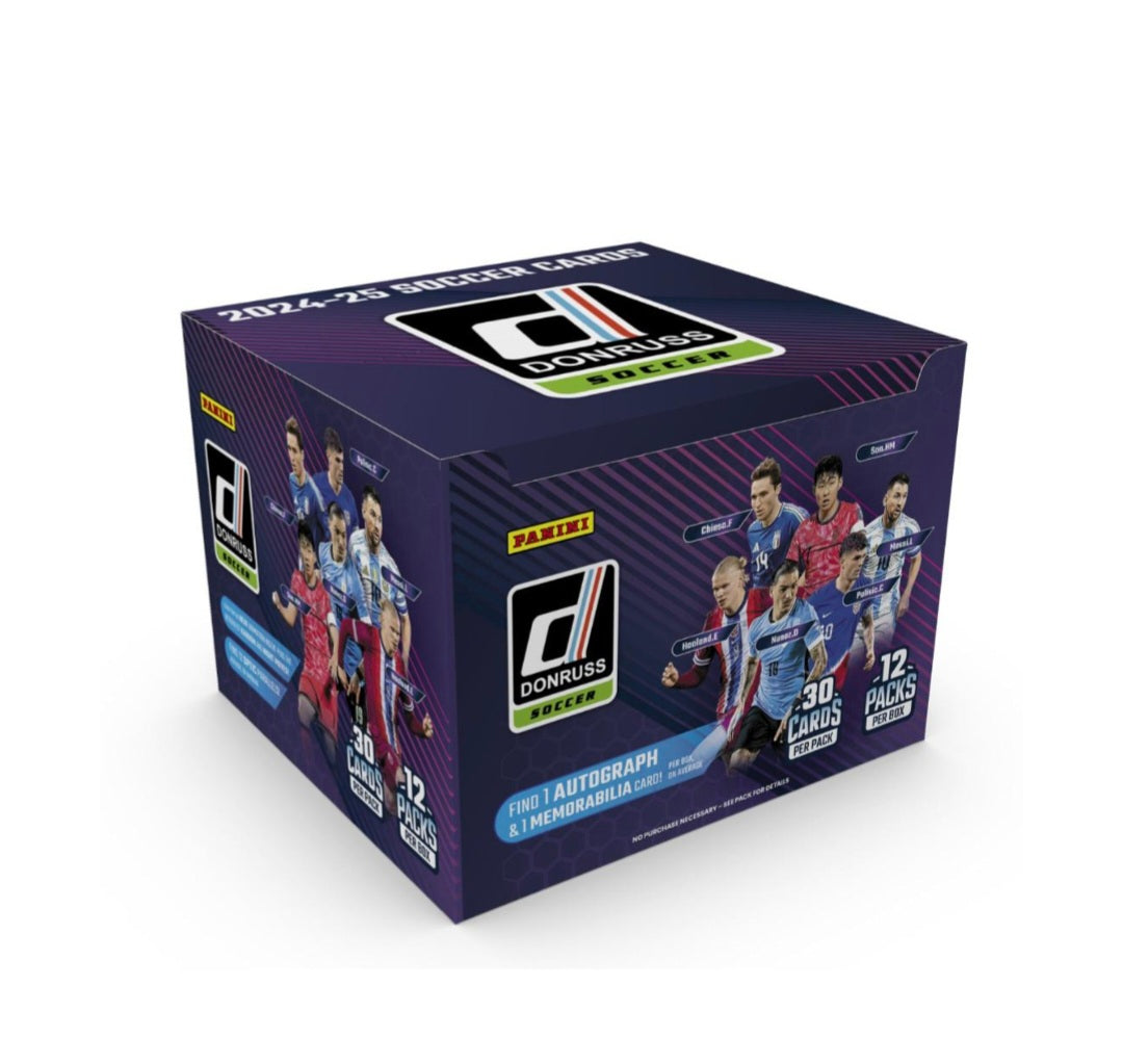 24-25 Panini Donruss Soccer Hobby Box