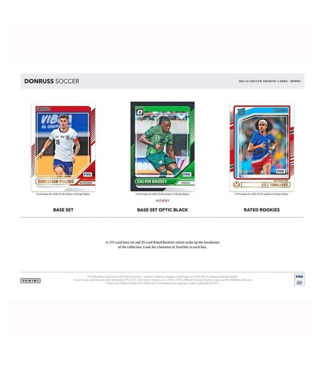 24-25 Panini Donruss Soccer Hobby Box