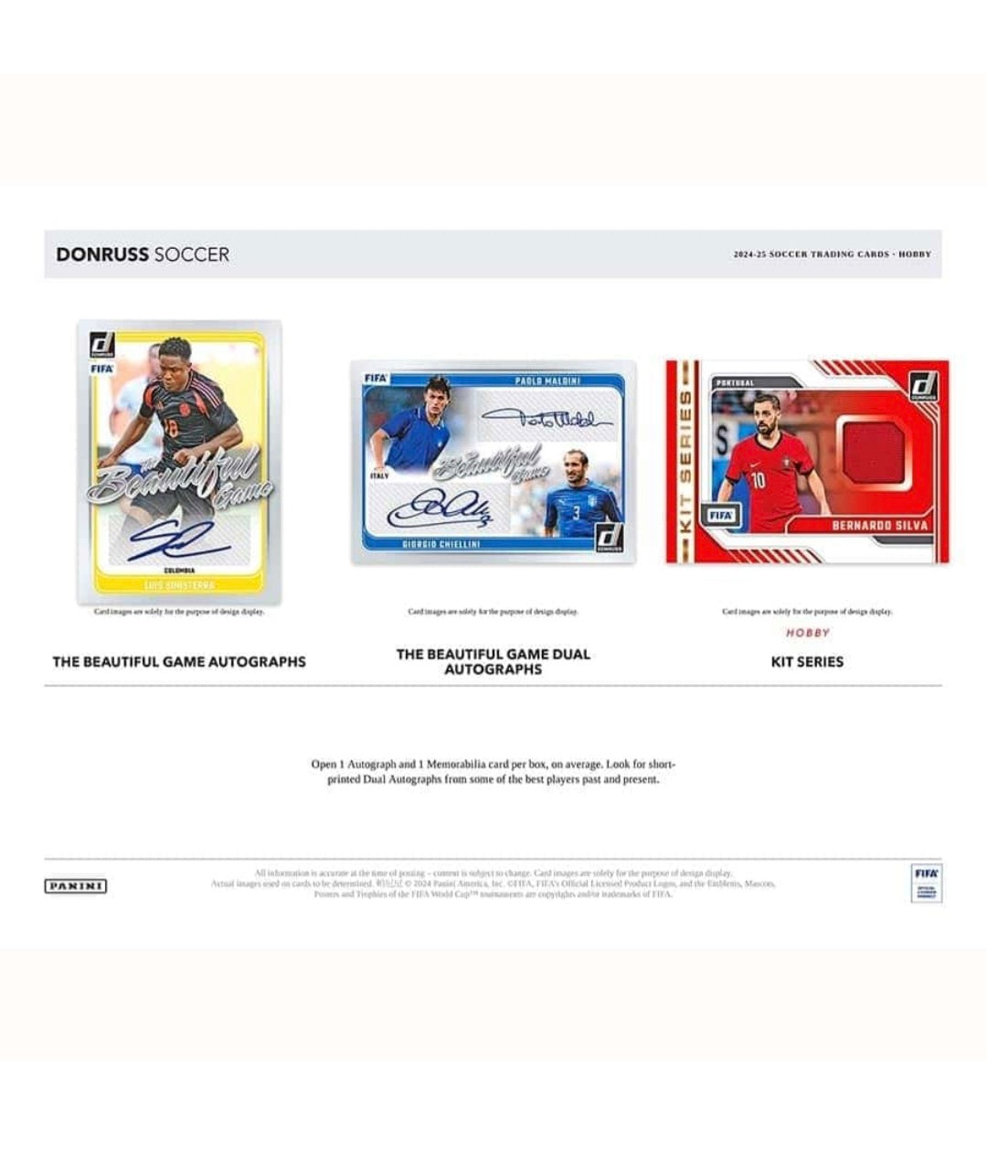 24-25 Panini Donruss Soccer Hobby Box
