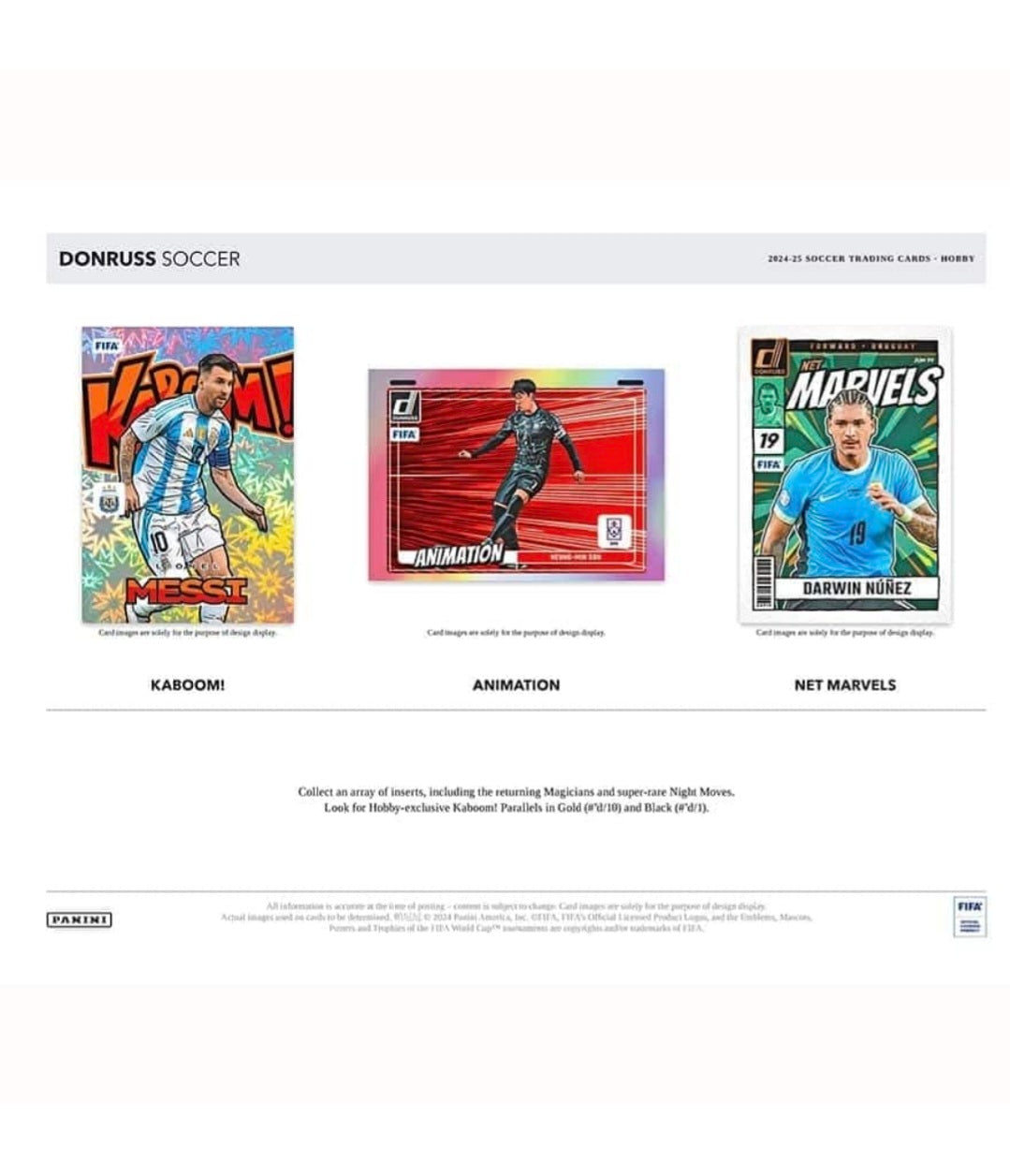 24-25 Panini Donruss Soccer Hobby Box
