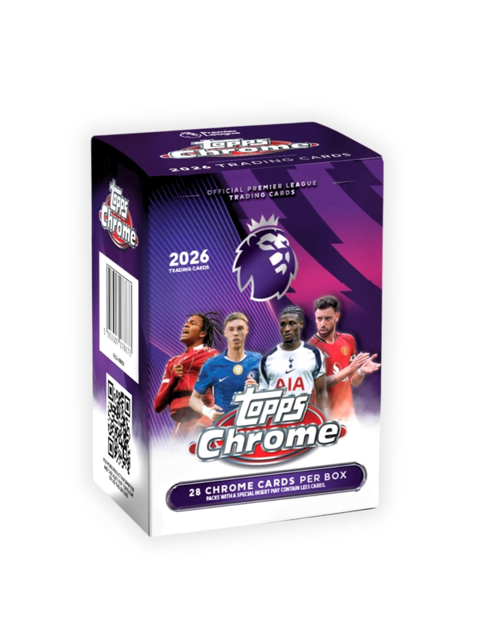 2026 Topps Chrome Premier League Value Box – The Sports Hobby Shop