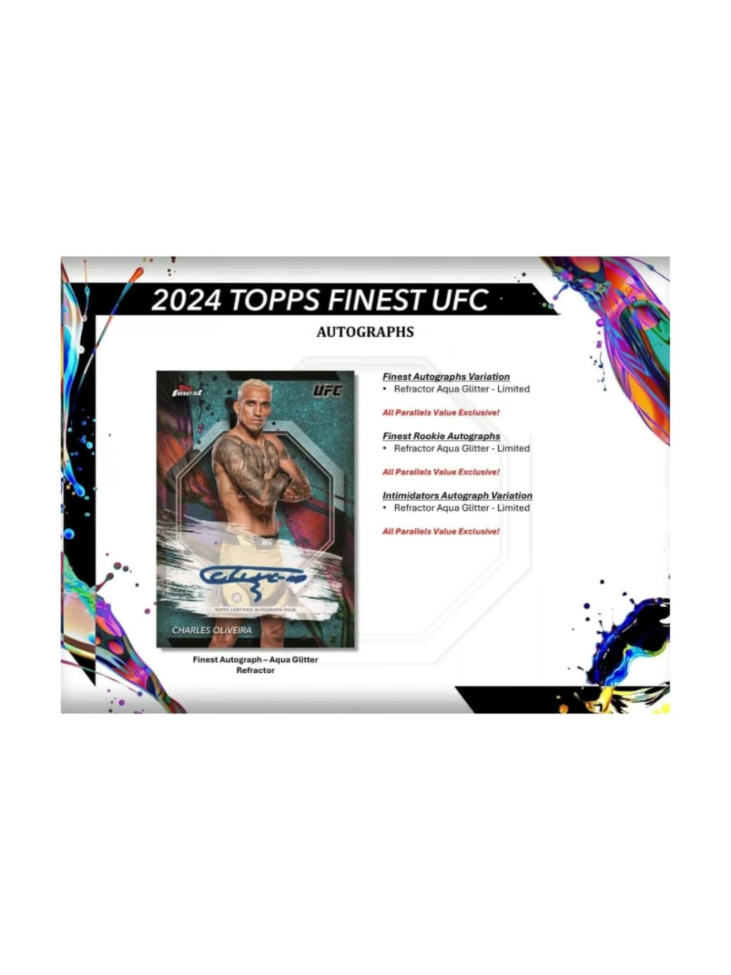 2024 Topps Finest UFC Value Box
