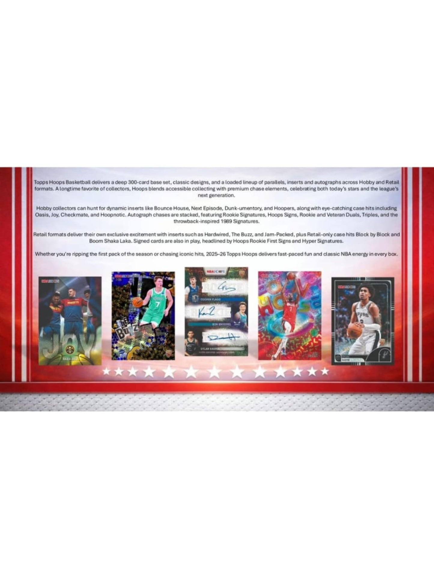 25-26 Topps NBA Hoops Basketball Hanger Box