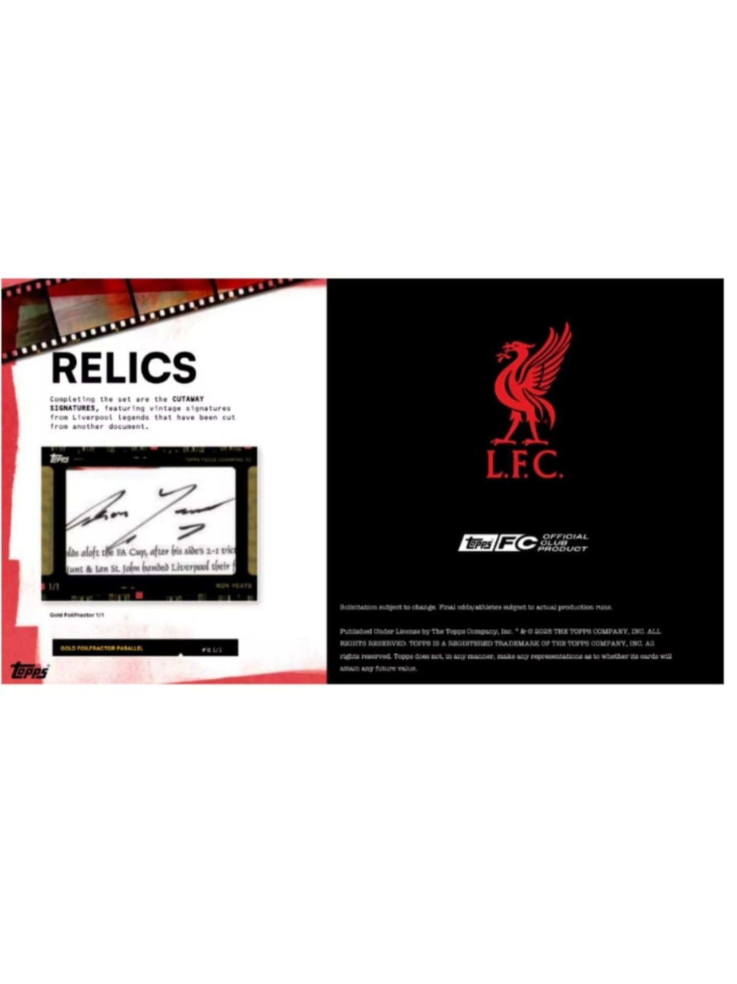 2026 Topps Liverpool Focus Hobby Box