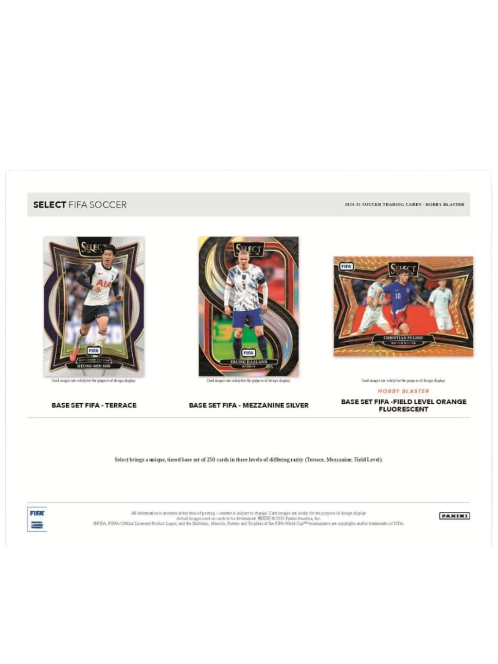 24-25 Panini Select FIFA Hobby Blaster Box