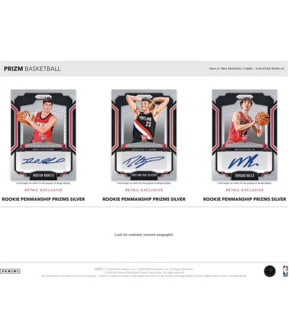 24-25 Panini Prizm NBA Retail Single Pack