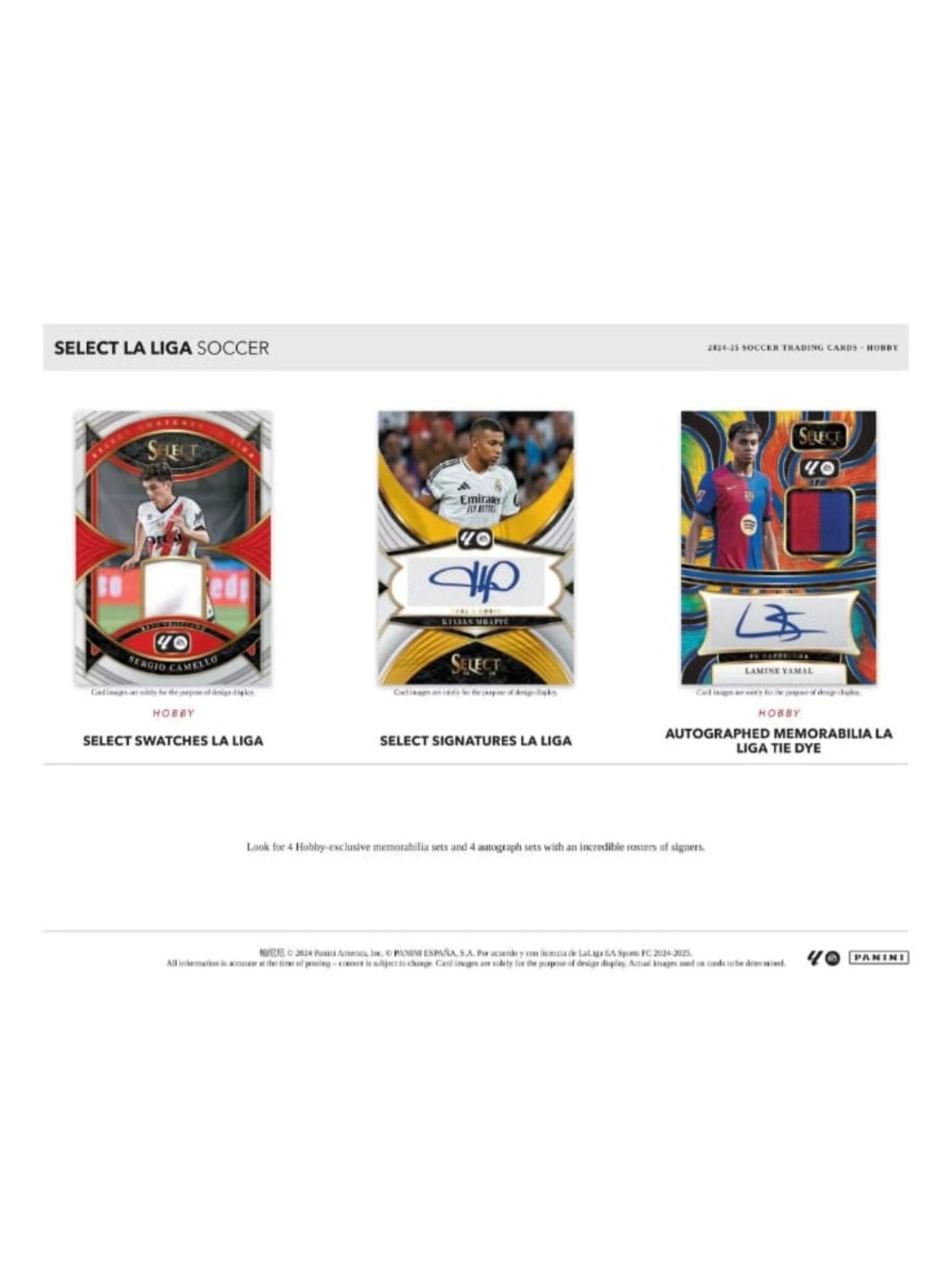 24-25 Panini Select LaLiga Soccer Hobby Box