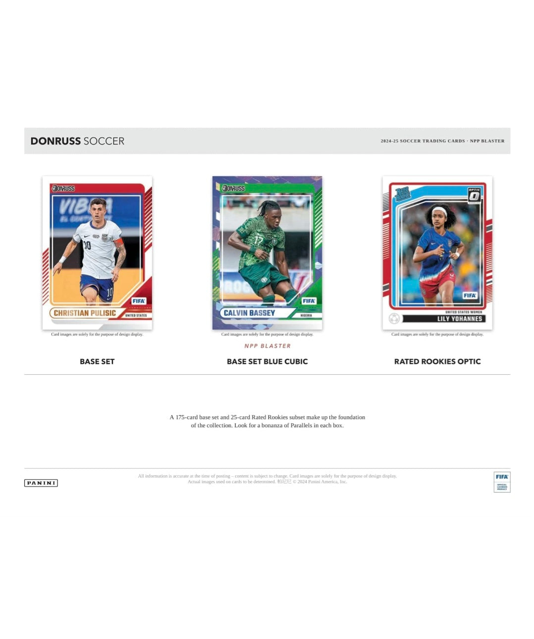 24-25 Panini Donruss Soccer Blaster Box