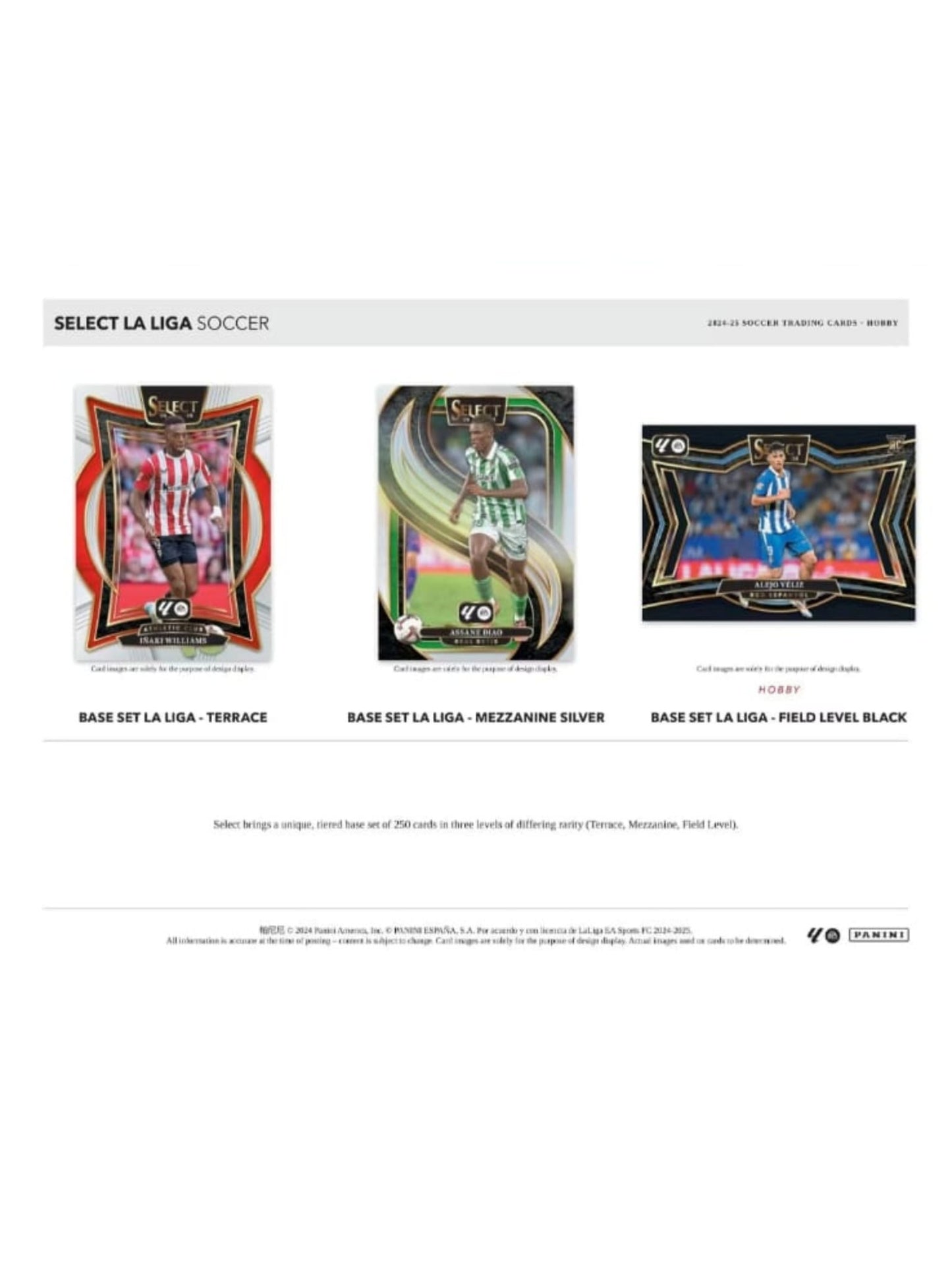 24-25 Panini Select LaLiga Soccer Hobby Box