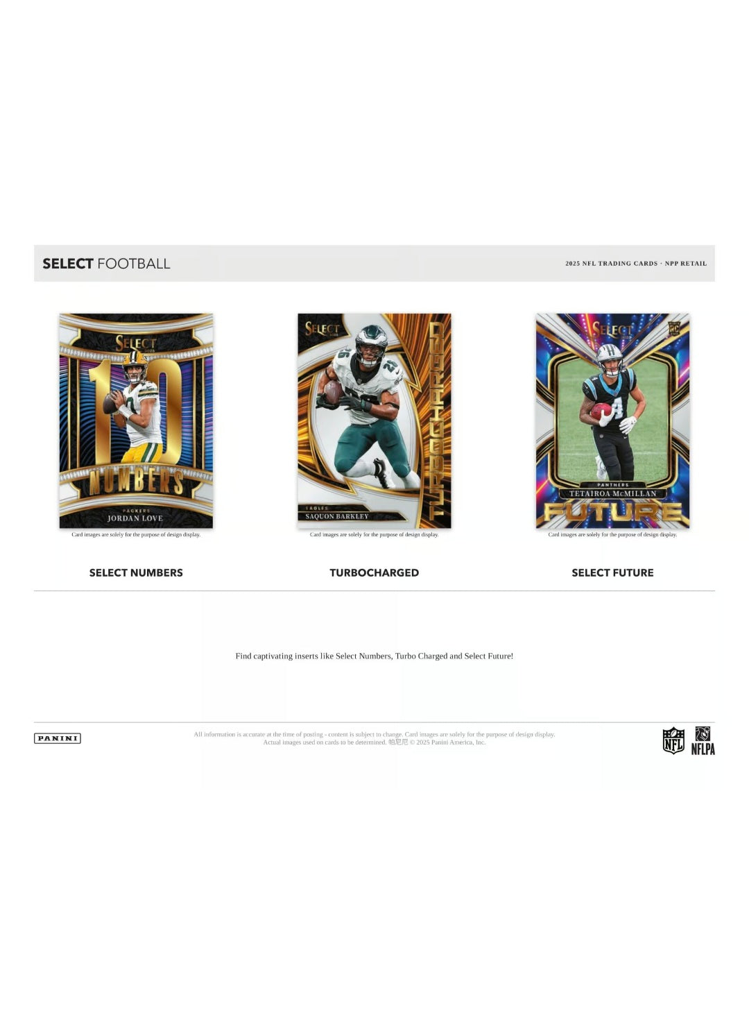 2025 Panini Select NFL Mega Box