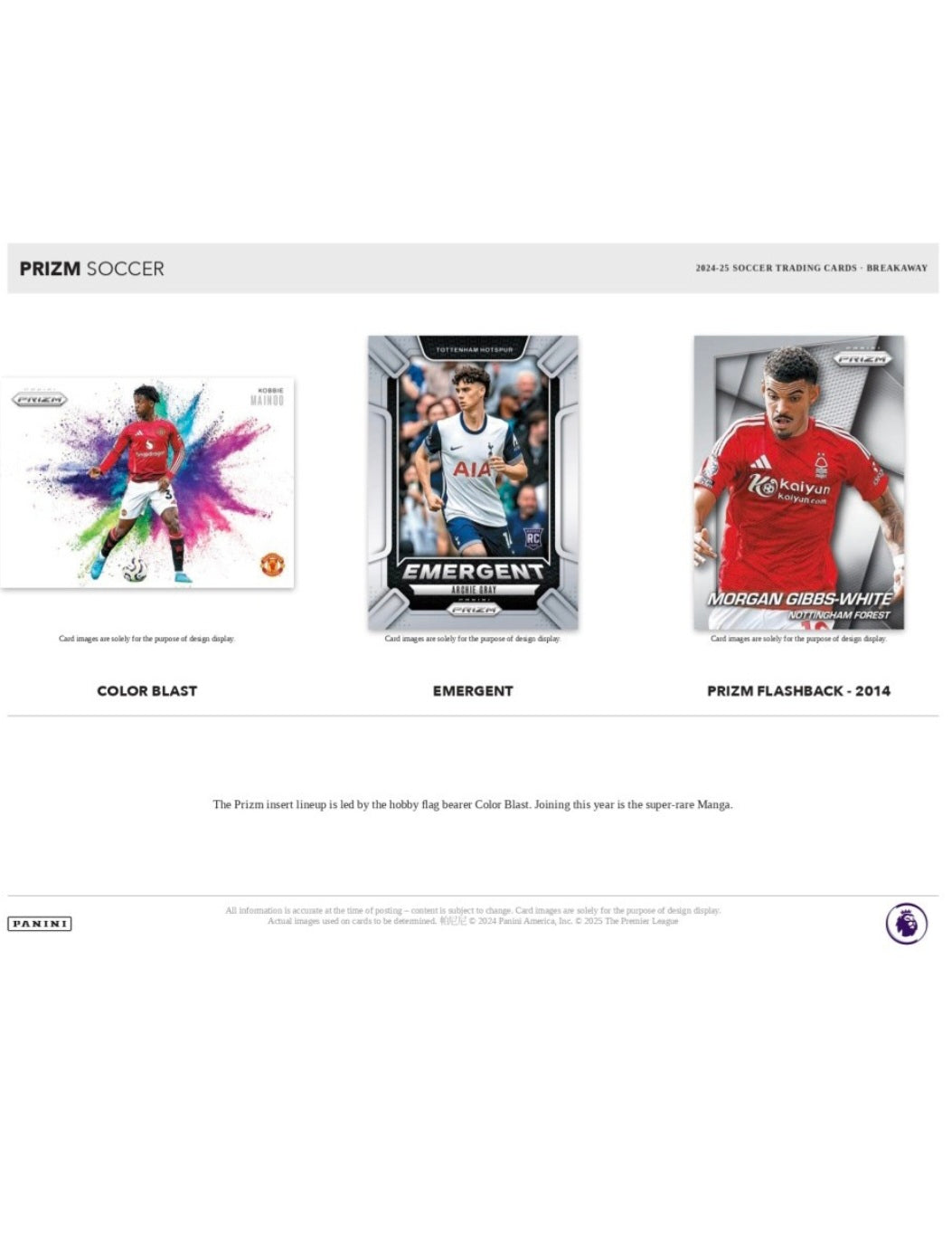 24-25 Panini Prizm Premier League Hobby Box