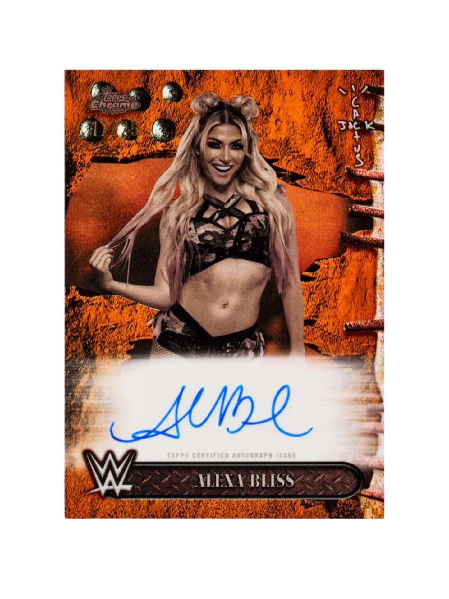 Topps Chrome WWE x Cactus Jack Hobby Box