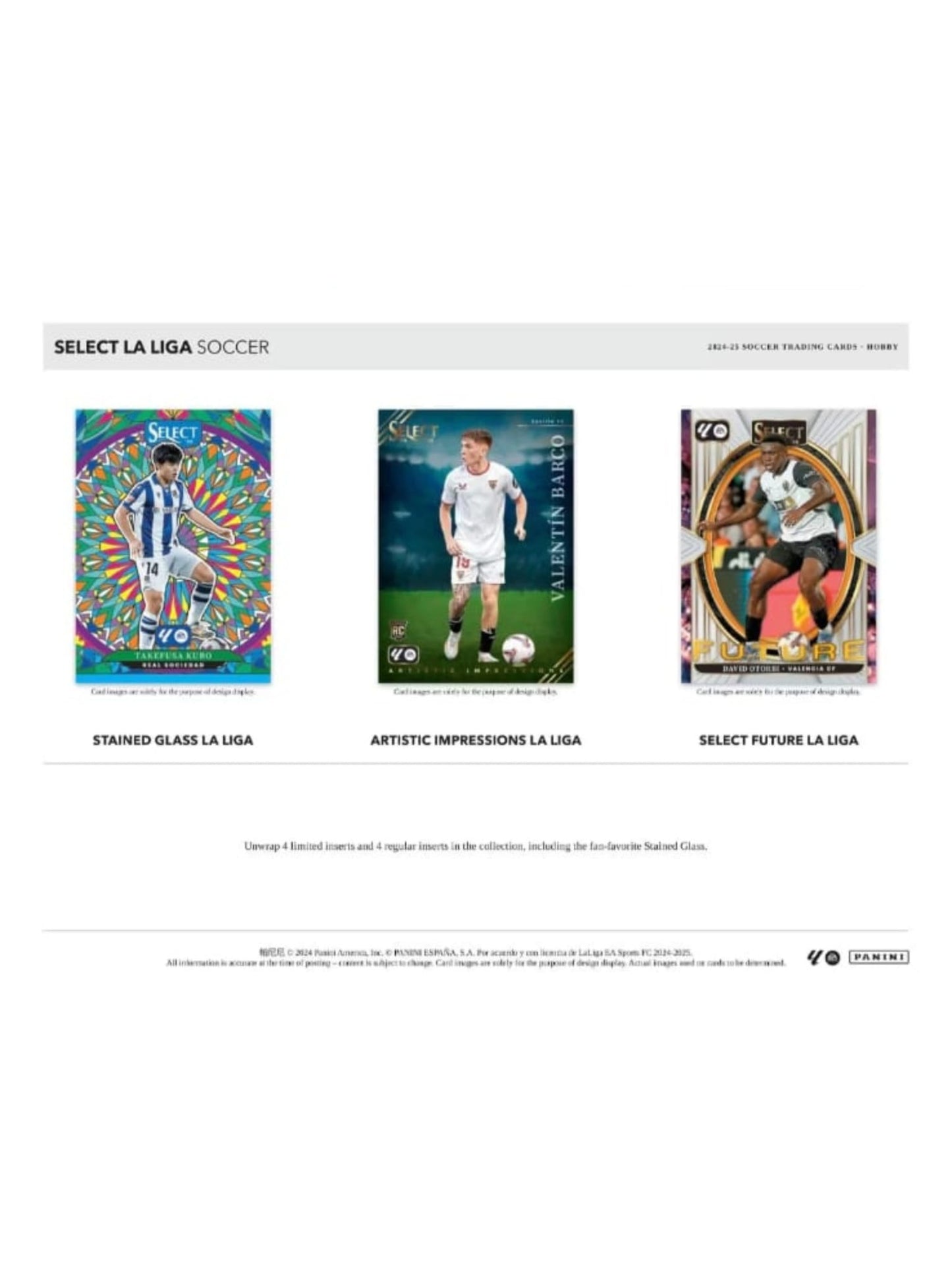 24-25 Panini Select LaLiga Soccer Hobby Box