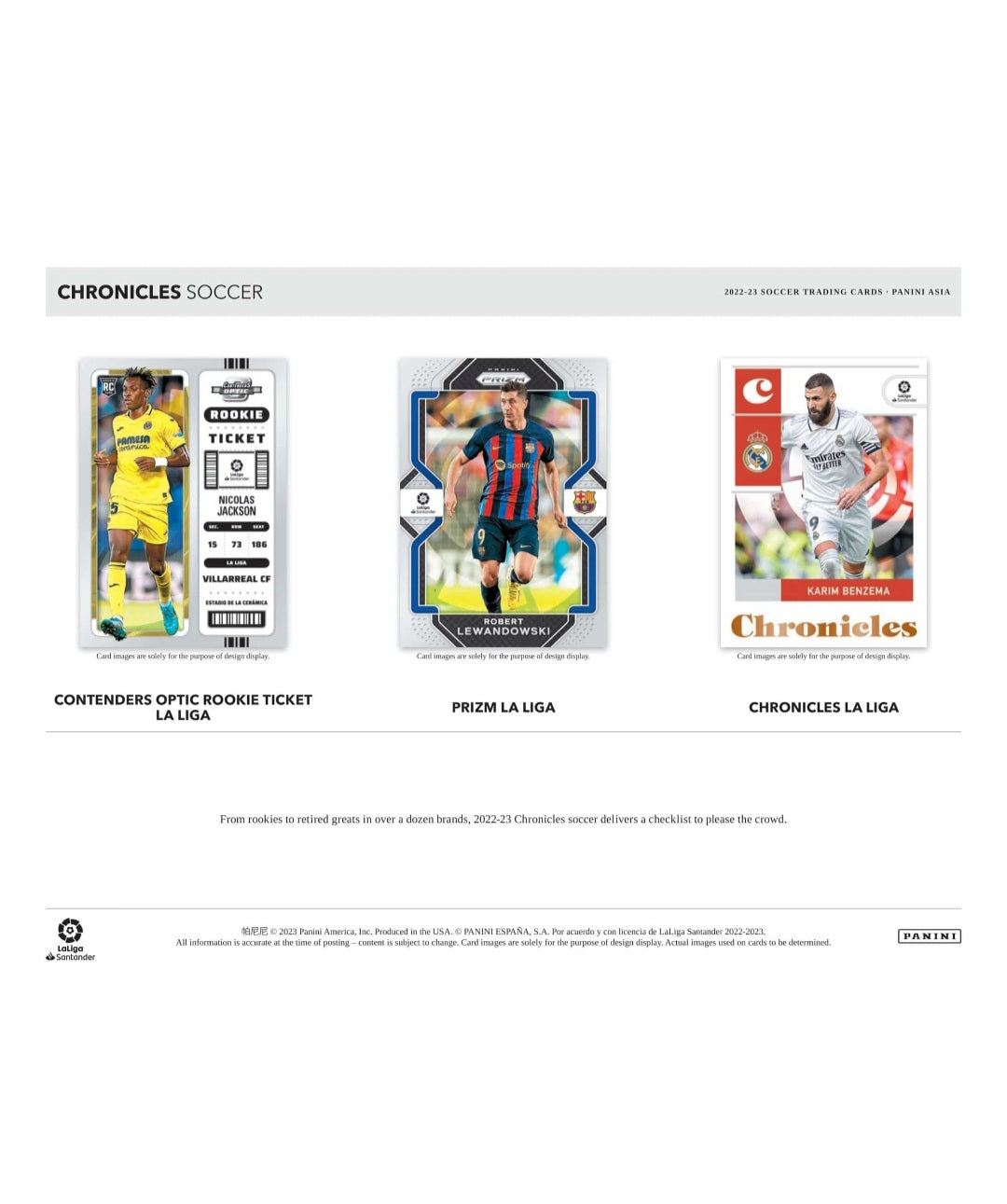 Panini Chronicles Soccer Asia Tmall Box 