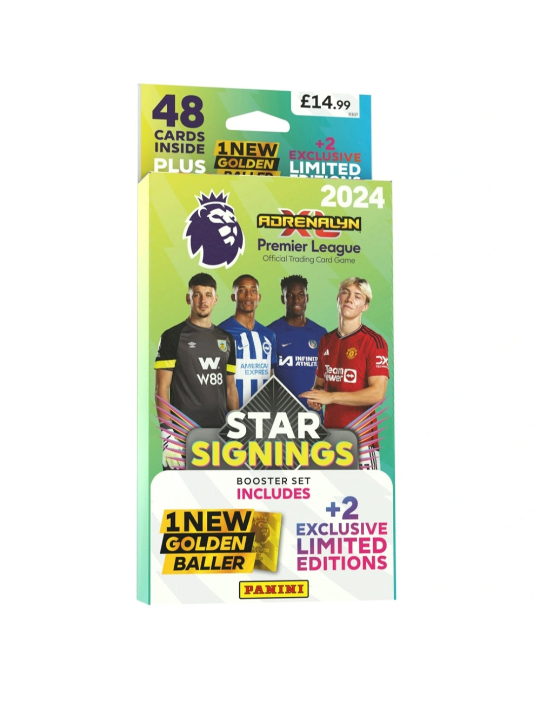 Panini Premier League Adrenalyn XL 2024 Star Signings Set