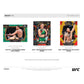 2023 Panini Select UFC H2 Hobby Box