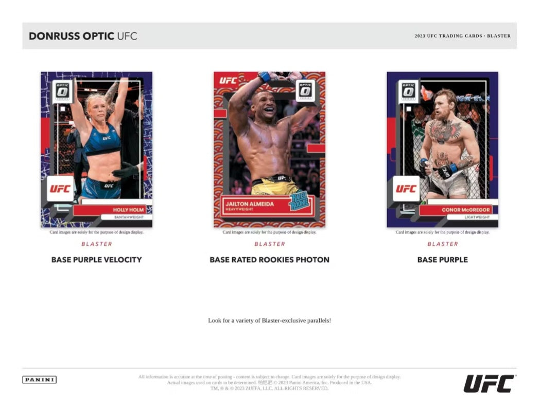 2023 Donruss Optic UFC Blaster Box 