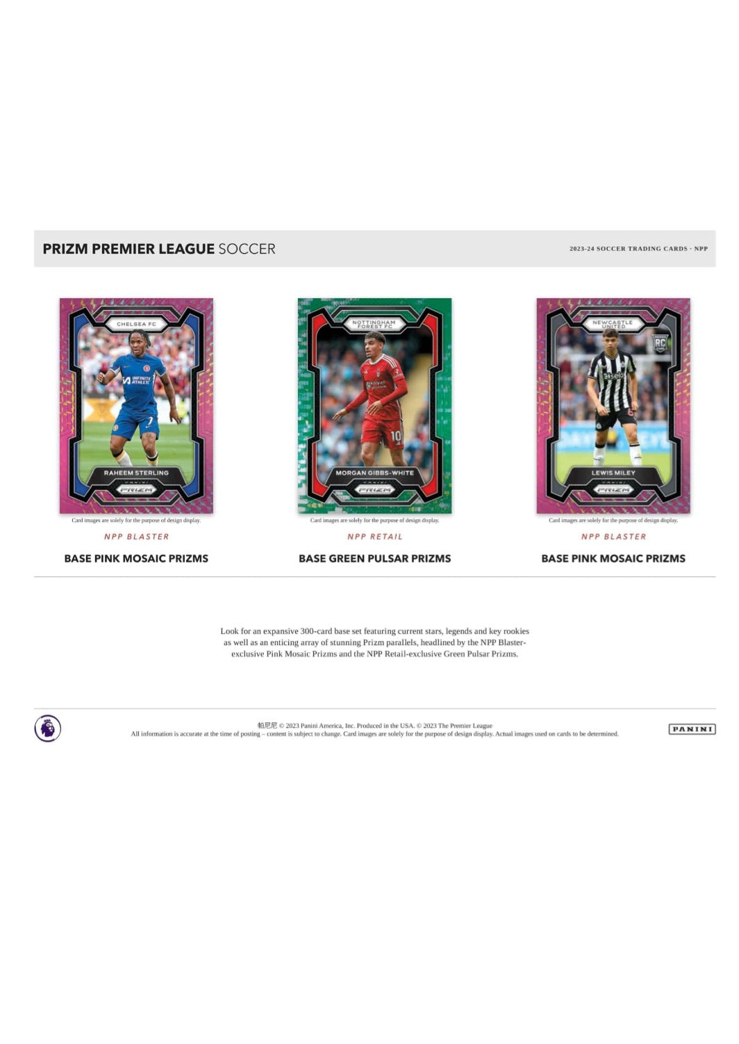 23-24 Panini Prizm Premier League Blaster Box 