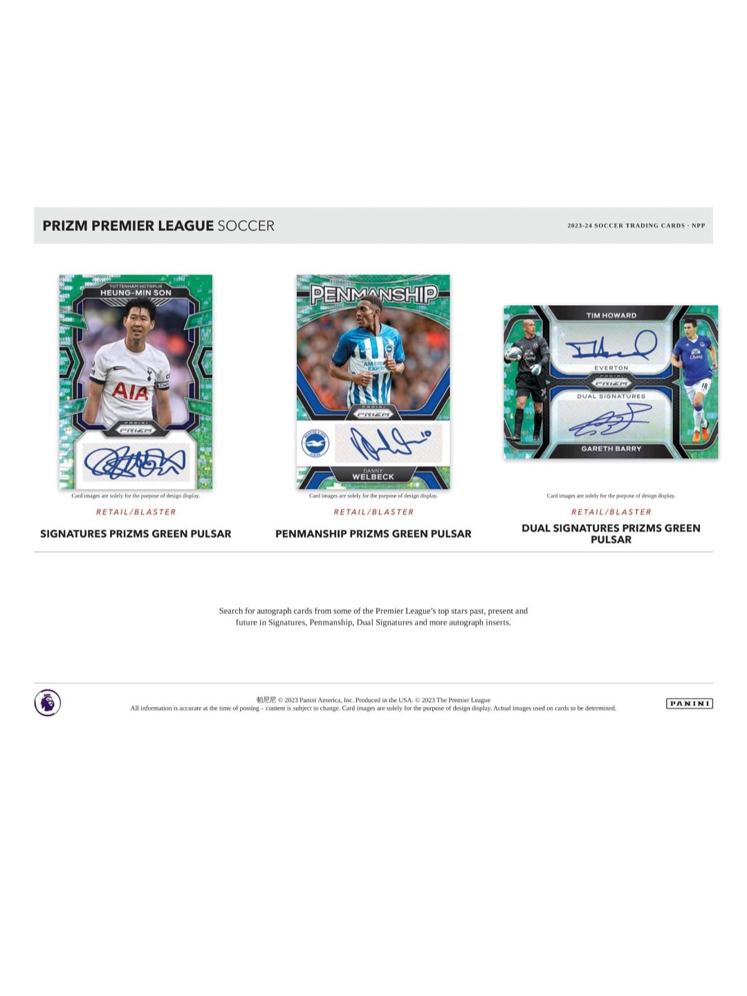 23-24 Panini Prizm Premier League Blaster Box 