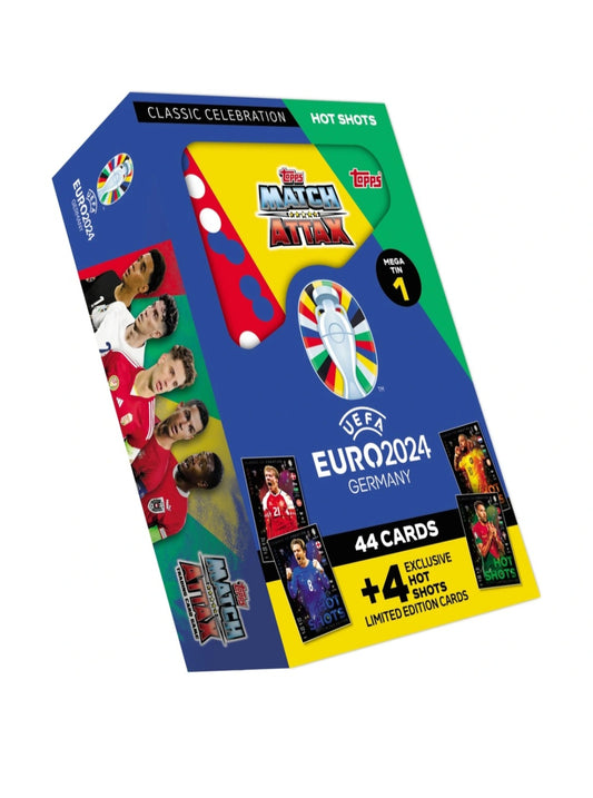 Topps Match Attax Euro 2024 Mega Tin 