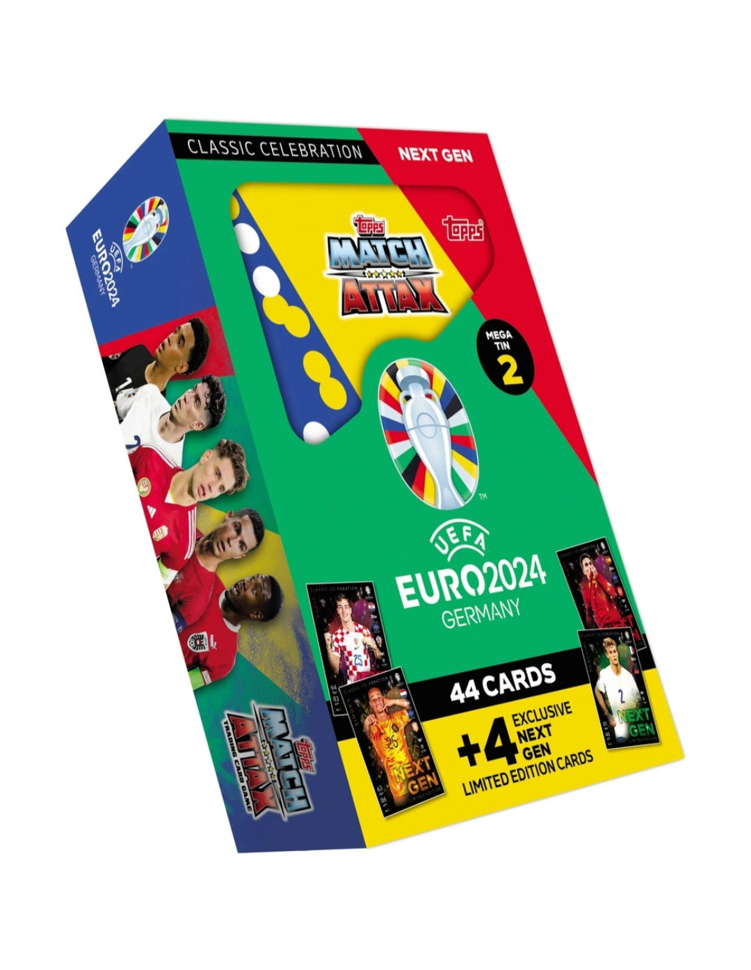 Topps Match Attax Euro 2024 Mega Tin 