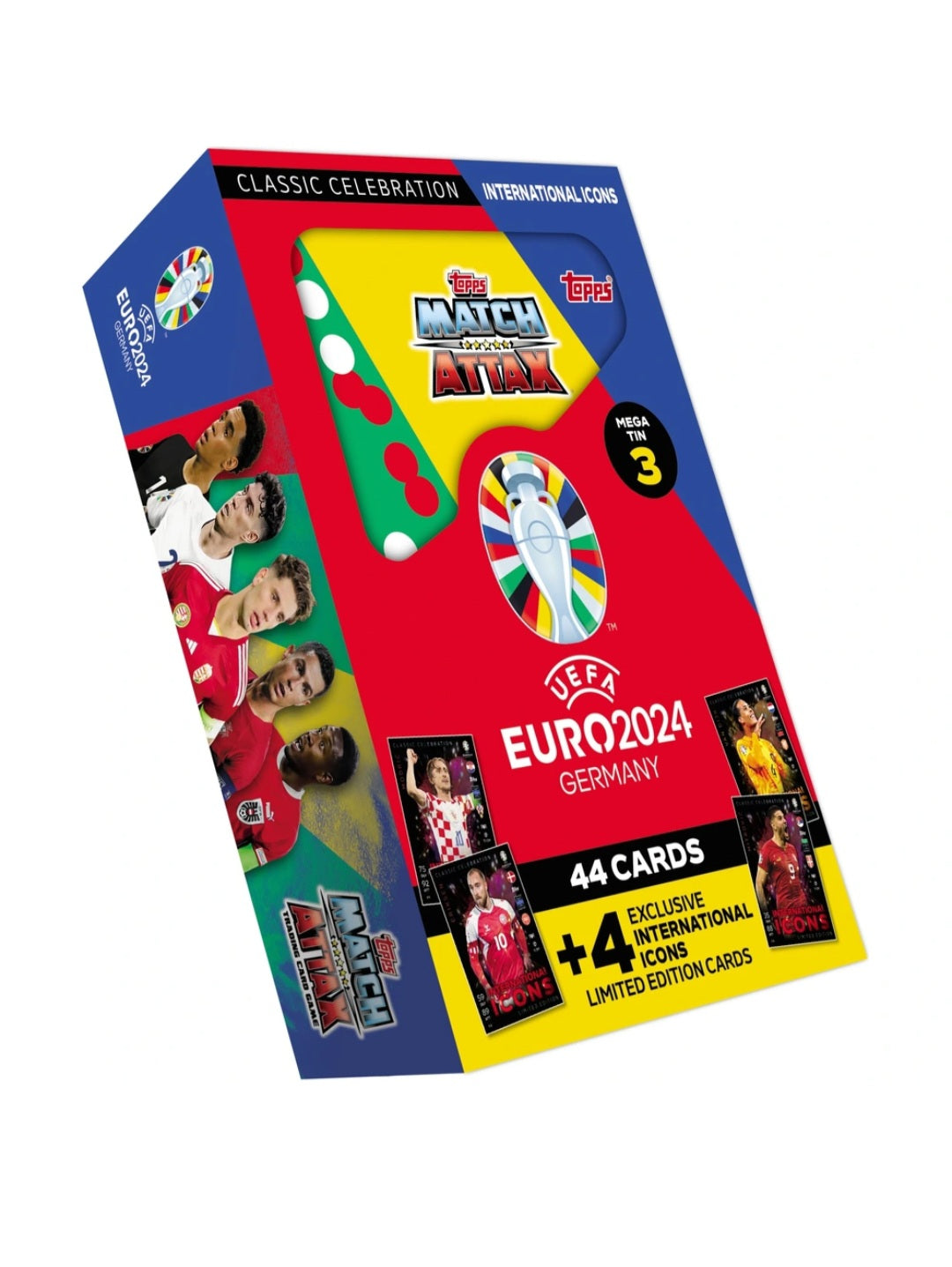 Topps Match Attax Euro 2024 Mega Tin 