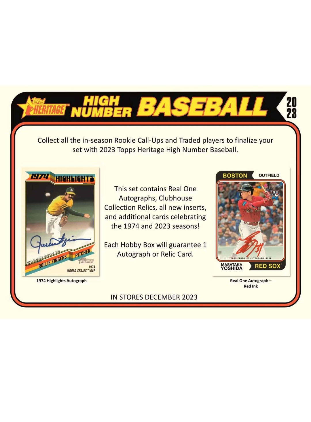 2023 Topps Heritage High Number Baseball 