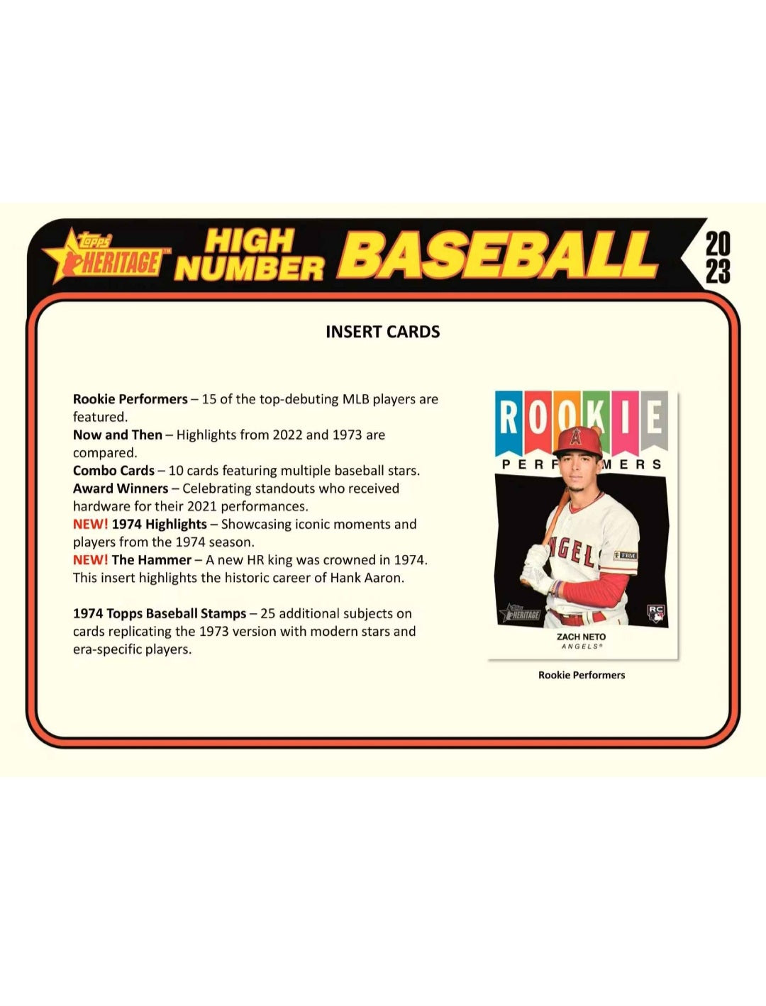 2023 Topps Heritage High Number Baseball 