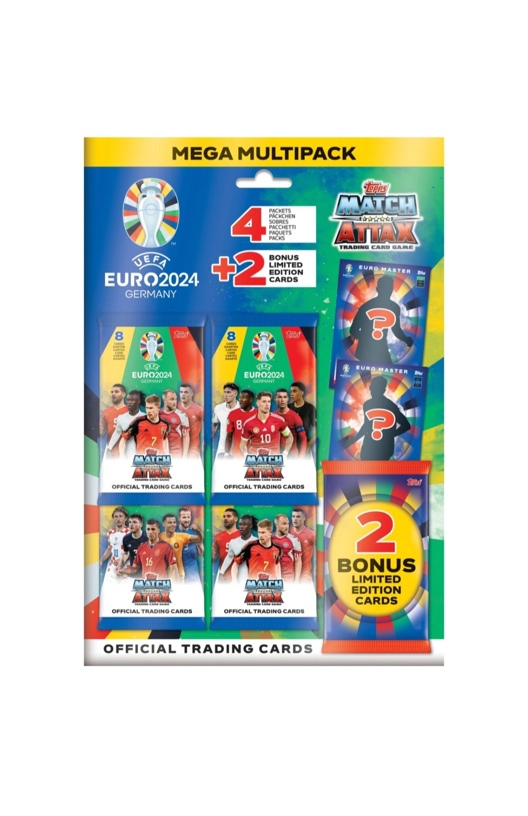 Topps Match Attax Euro2024 Mega Multipack 