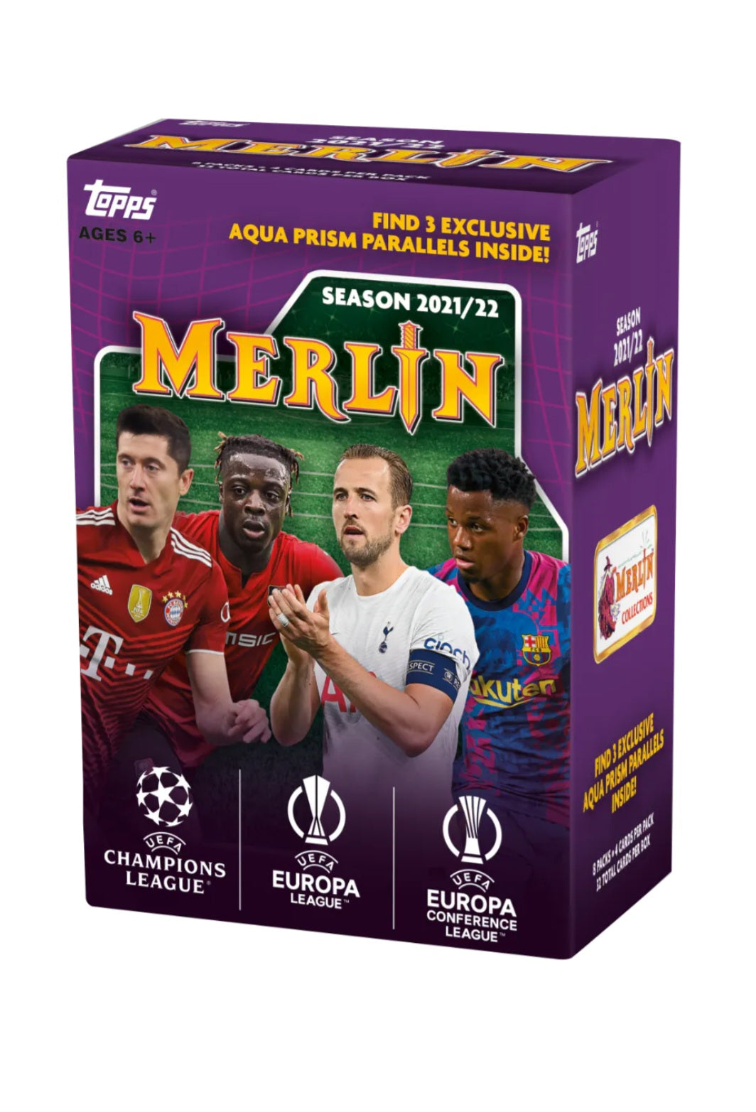 21-22 Topps Uefa Champions League Merlin Value Box 