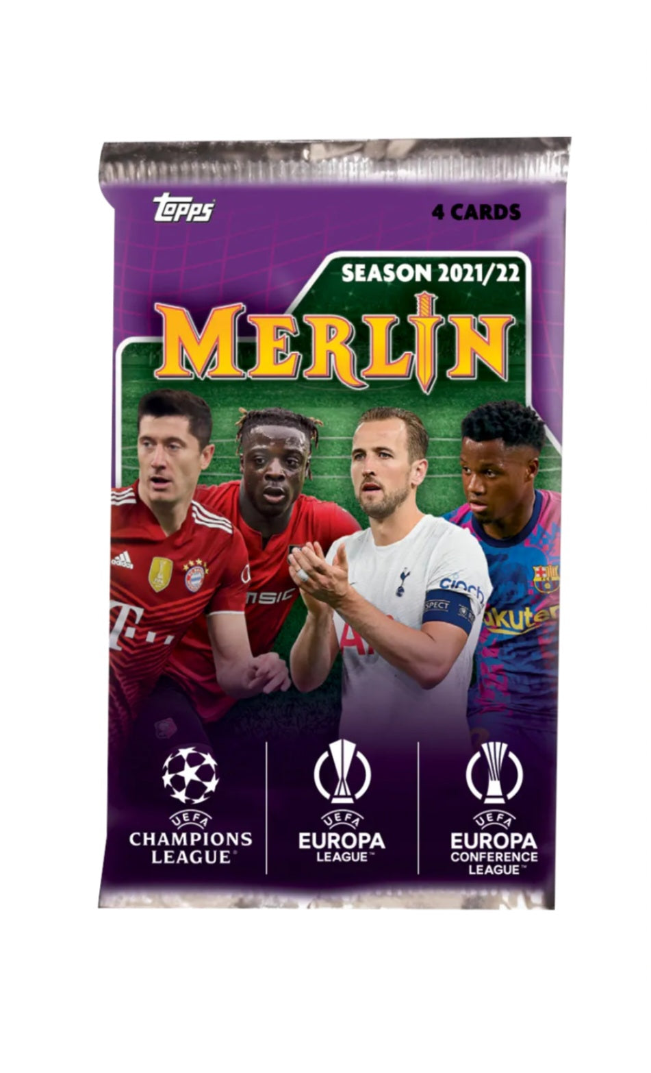 21-22 Topps Uefa Champions League Merlin Value Box 