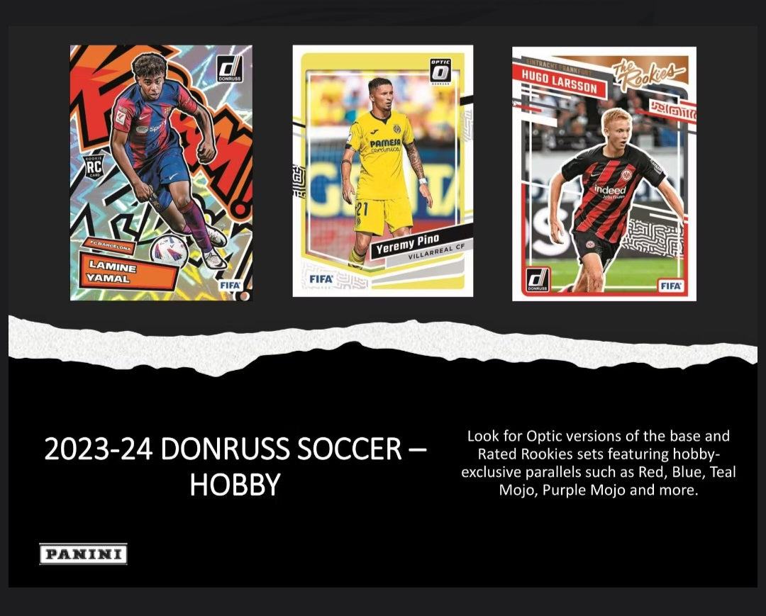 23-24 Panini Donruss Soccer Hobby Box 