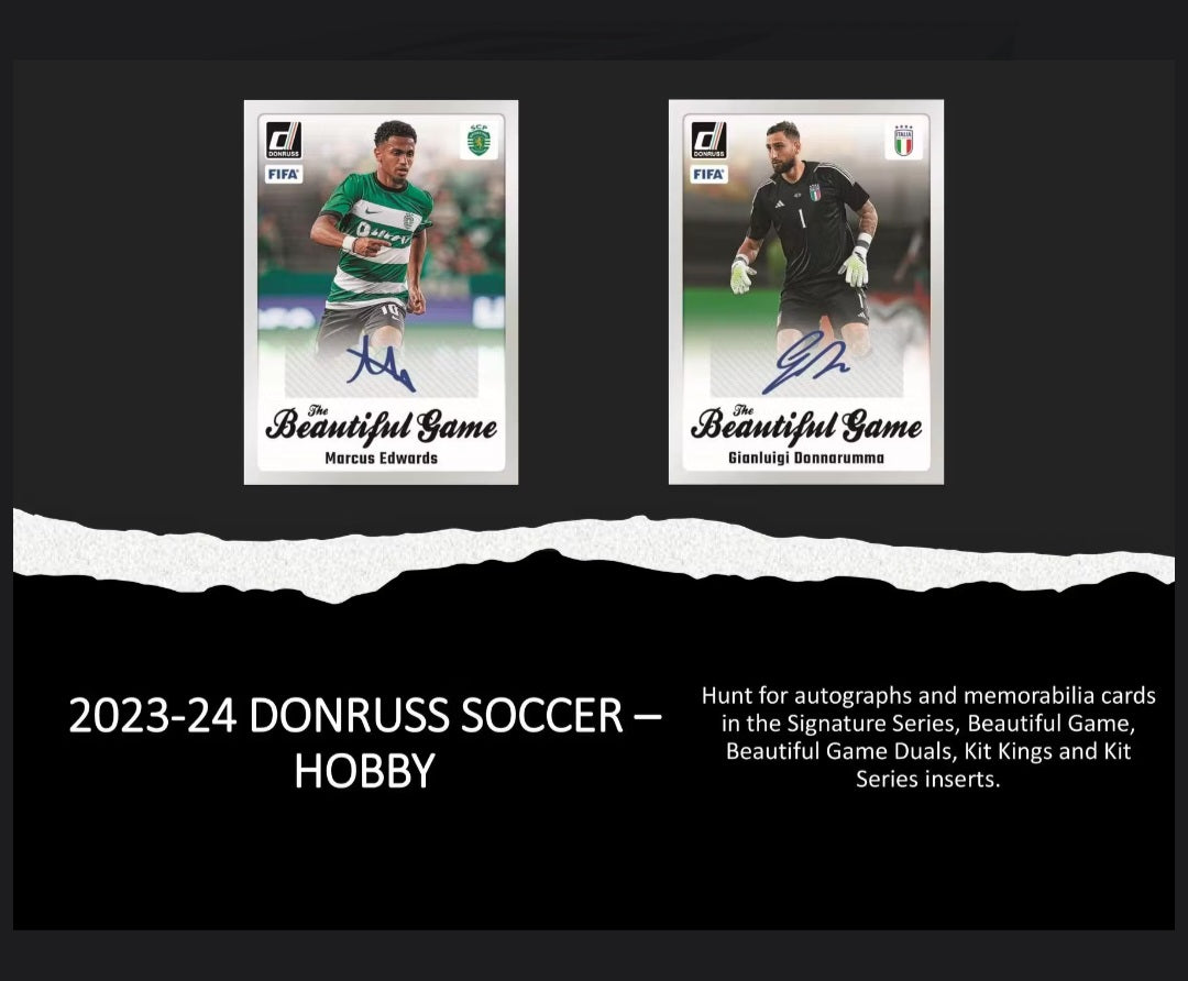 23-24 Panini Donruss Soccer Hobby Box 