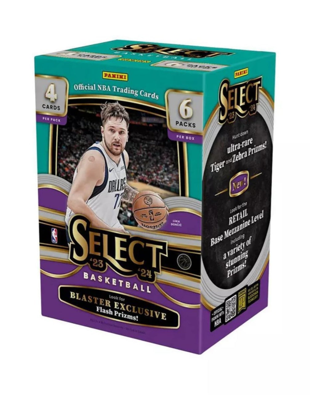 23-24 Panini Select Basketball Blaster Box 