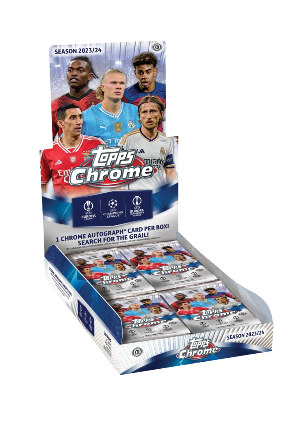 23-24 Topps Chrome UCC Soccer Hobby Box