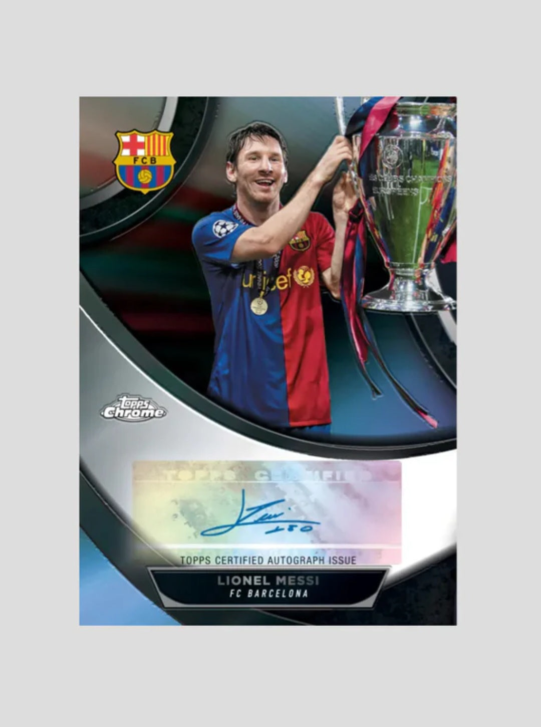 23-24 Topps Chrome UCC Soccer Hobby Box 