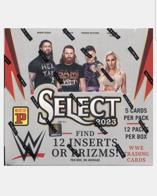 2023 Panini Select WWE Tmall Box