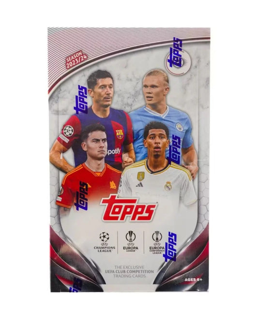 23-24 Topps Uefa Club Competitions Hobby Box 