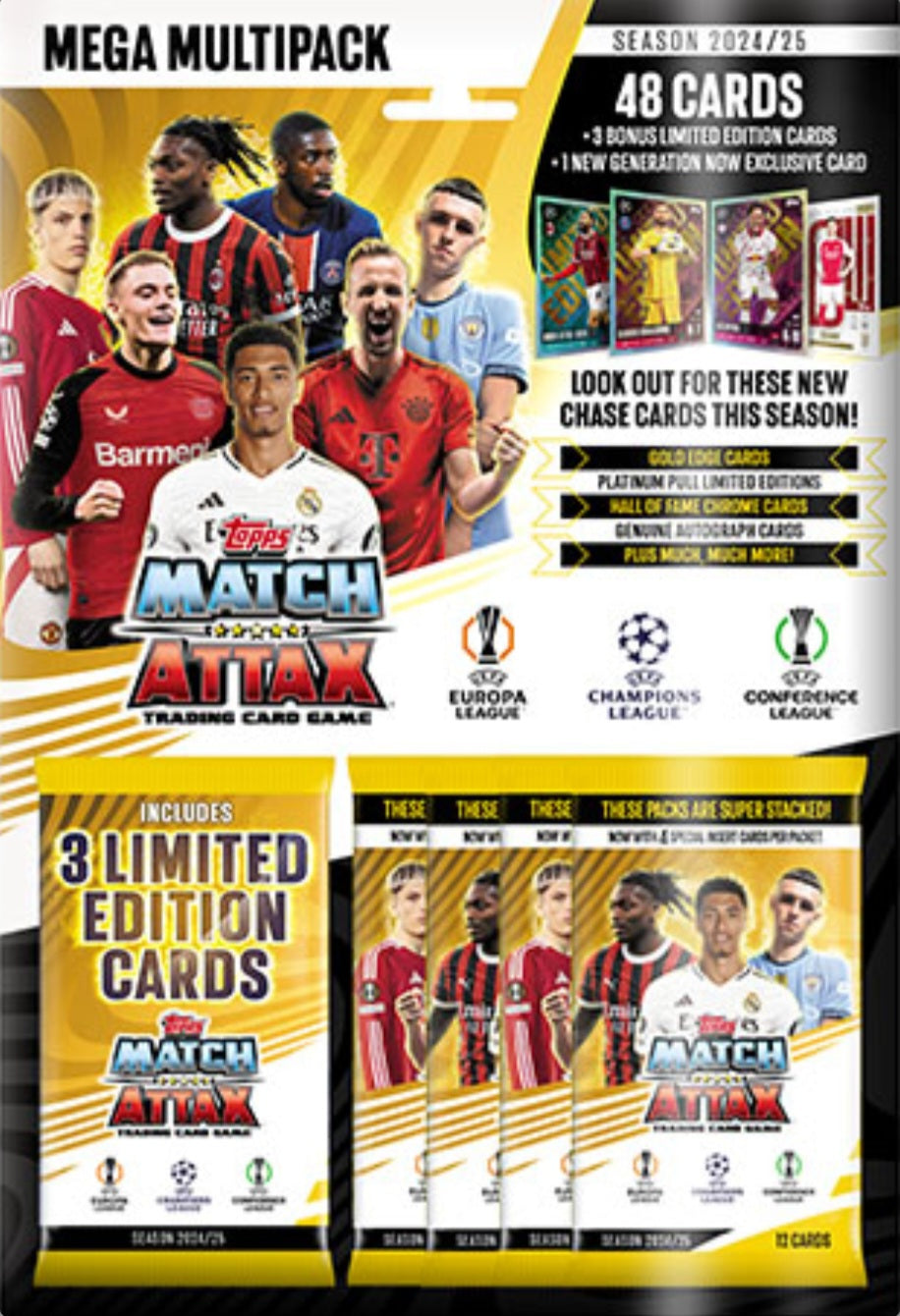 Topps Match Attax 24-25 Mega Multipack 