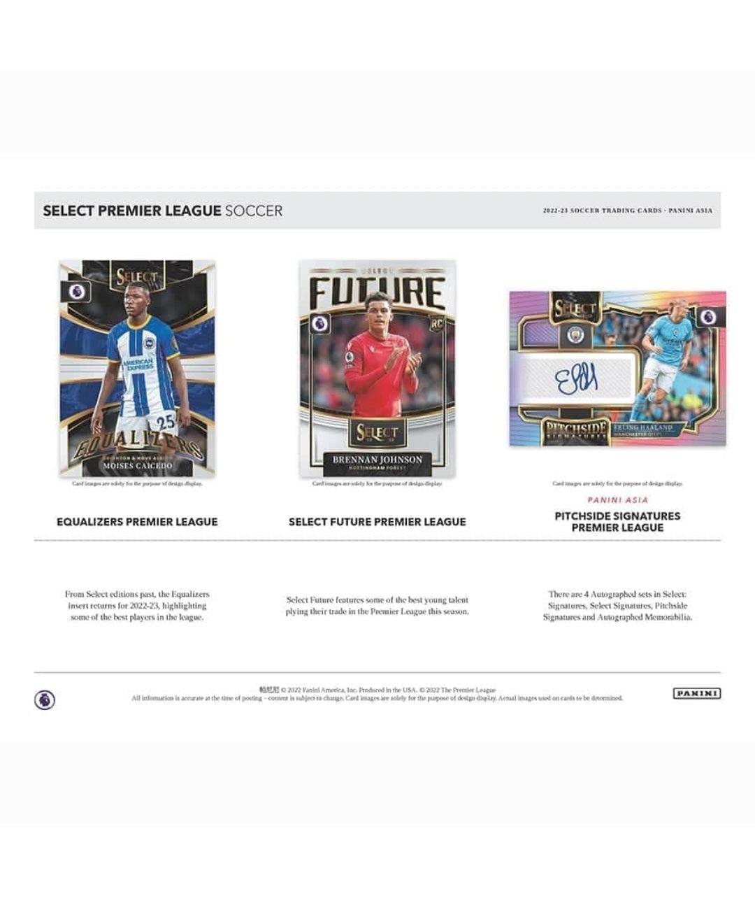 22-23 Panini Select Premier League Tmall Box 