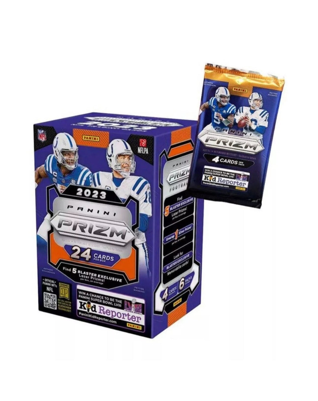 2023 Panini Prizm NFL Football Blaster Box 